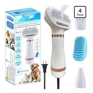Pet Blow Dryer with removal, spray/mist/steamer brush